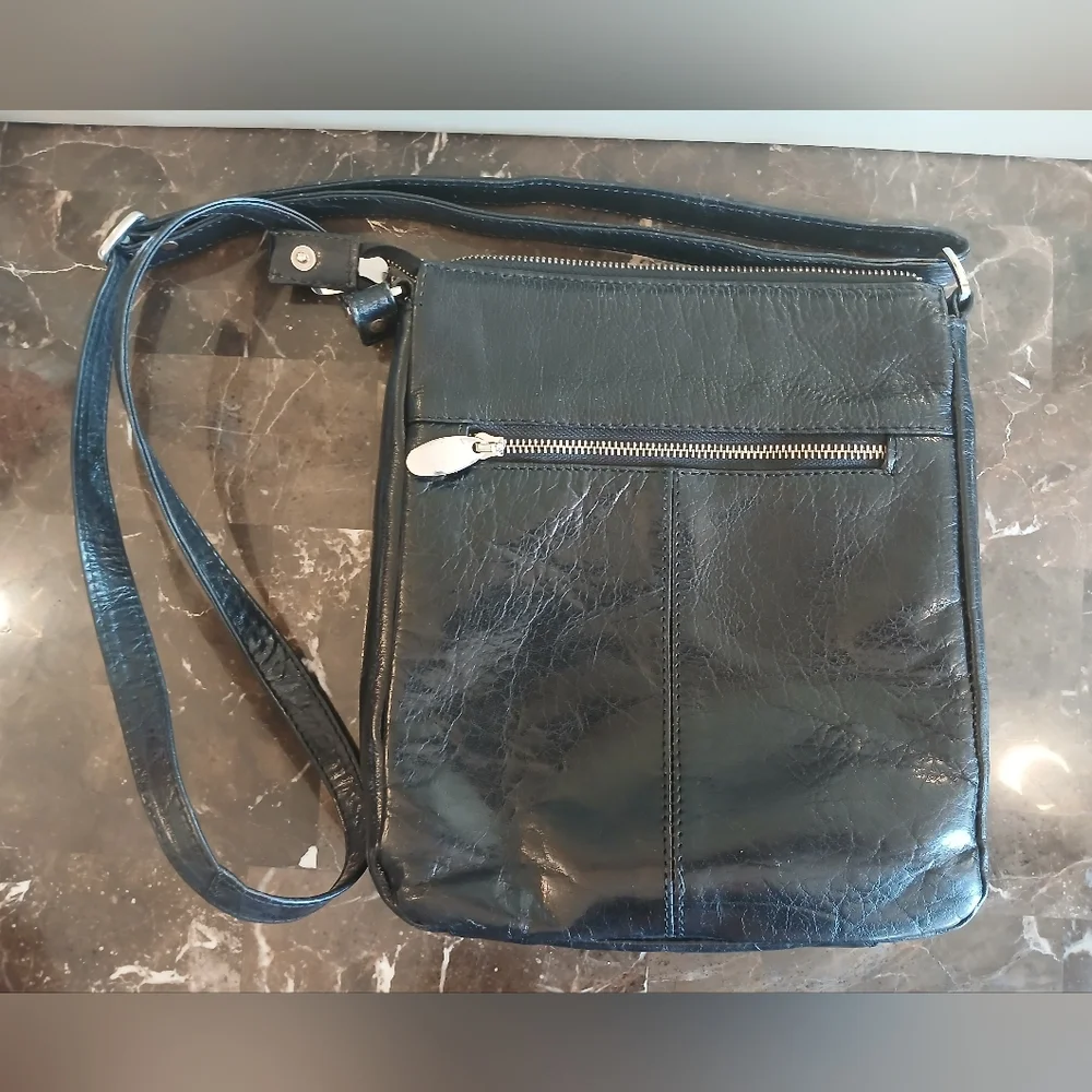 Ashwood Genuine Leather Crossbody Bag - Picture 2 of 14